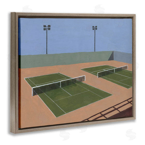 Stupell Industries Michael Willett | Tennis Court Landscape