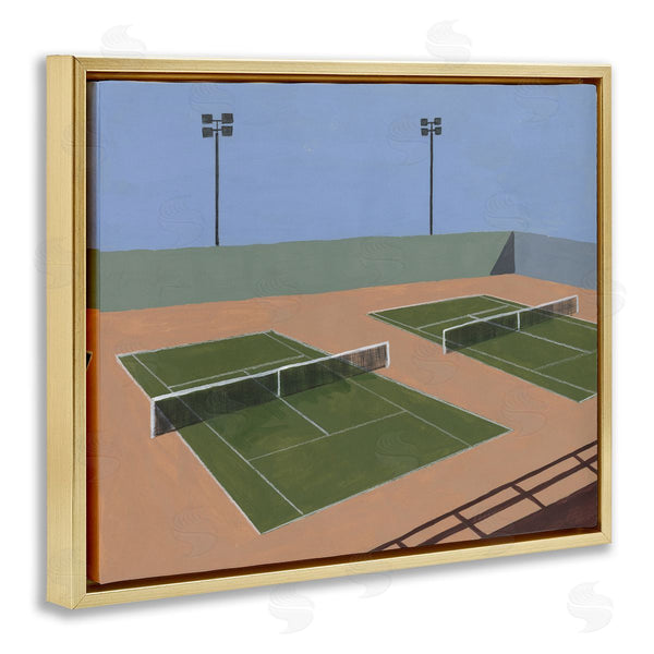 Stupell Industries Michael Willett | Tennis Court Landscape