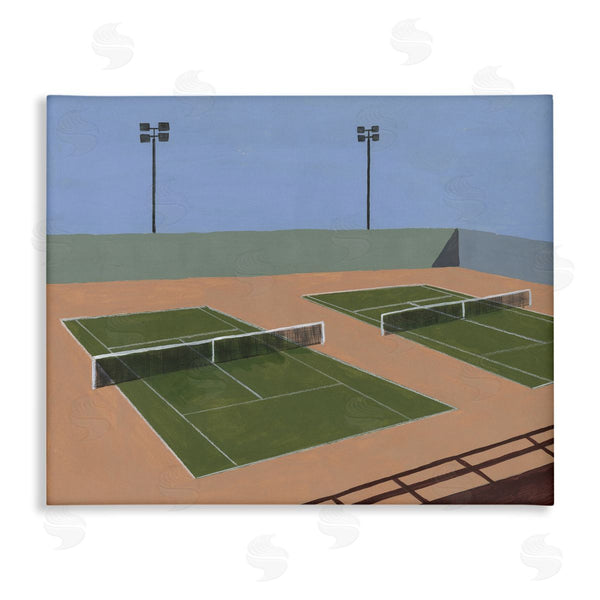 stupell industries Michael Willett | Tennis Court Landscape