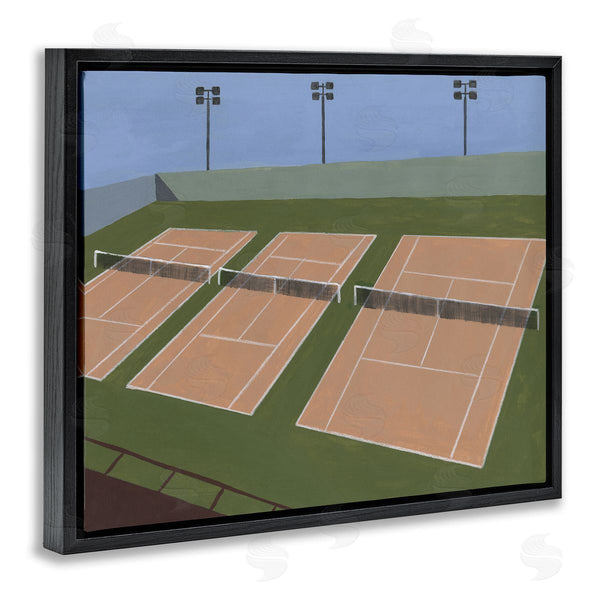 Stupell Industries Michael Willett | Tennis Courts View