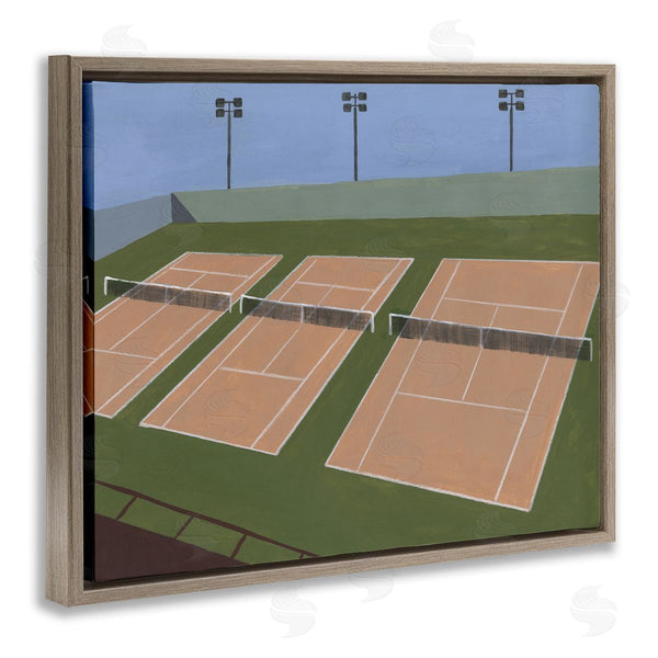 Stupell Industries Michael Willett | Tennis Courts View