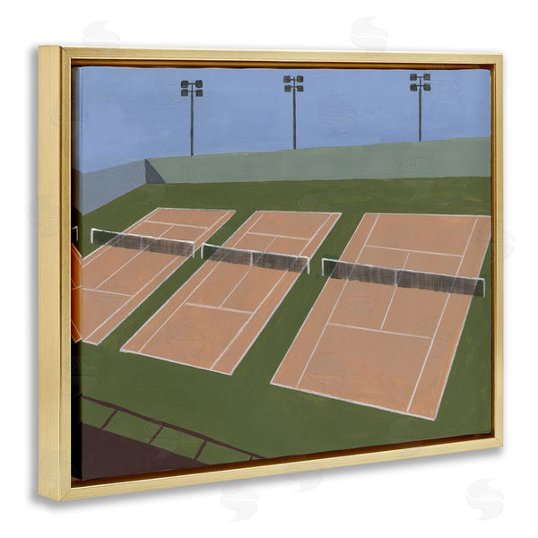 Stupell Industries Michael Willett | Tennis Courts View