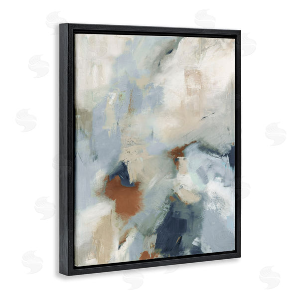 Stupell Industries Michele Gort | Foggy Ombre Brush Strokes Wall Art