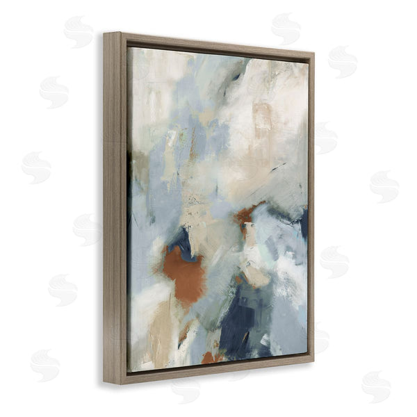 Stupell Industries Michele Gort | Foggy Ombre Brush Strokes Wall Art