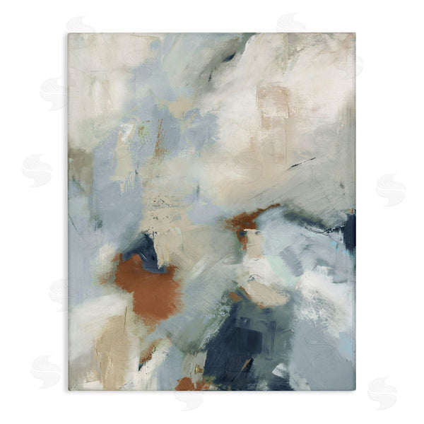 stupell industries Michele Gort | Foggy Ombre Brush Strokes Wall Art