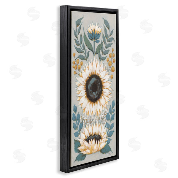 Stupell Industries Michele Norman | Country Sunflower Blossoms Botanicals Wall Art