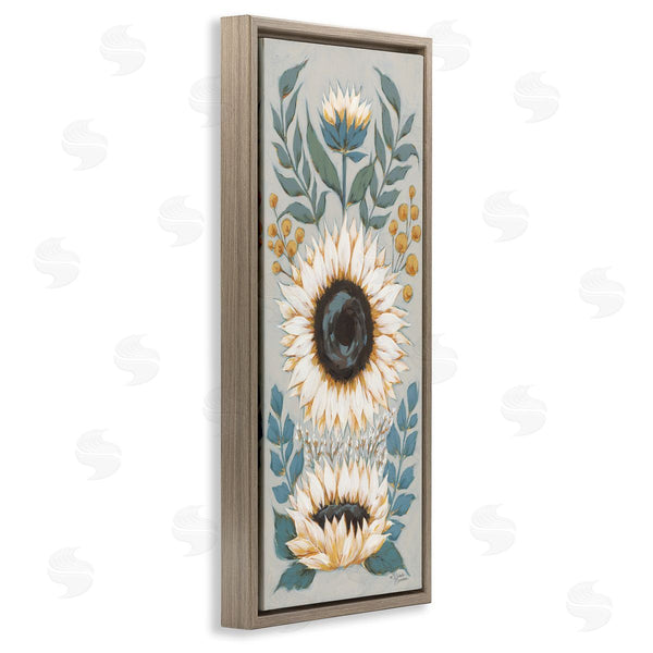 Stupell Industries Michele Norman | Country Sunflower Blossoms Botanicals Wall Art