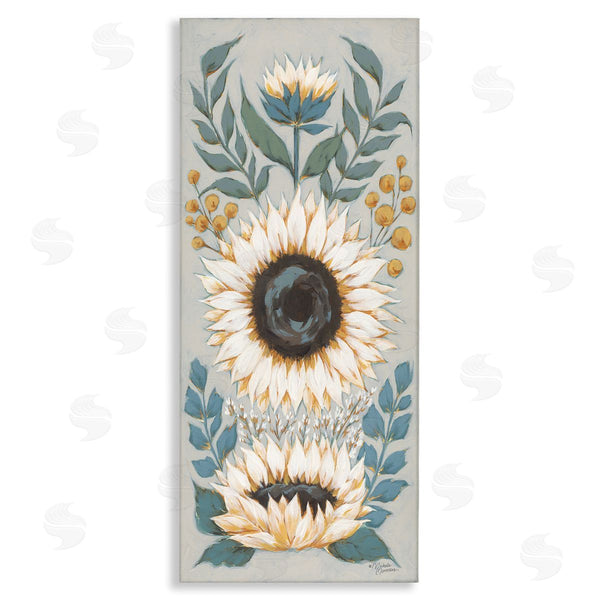 stupell industries Michele Norman | Country Sunflower Blossoms Botanicals Wall Art