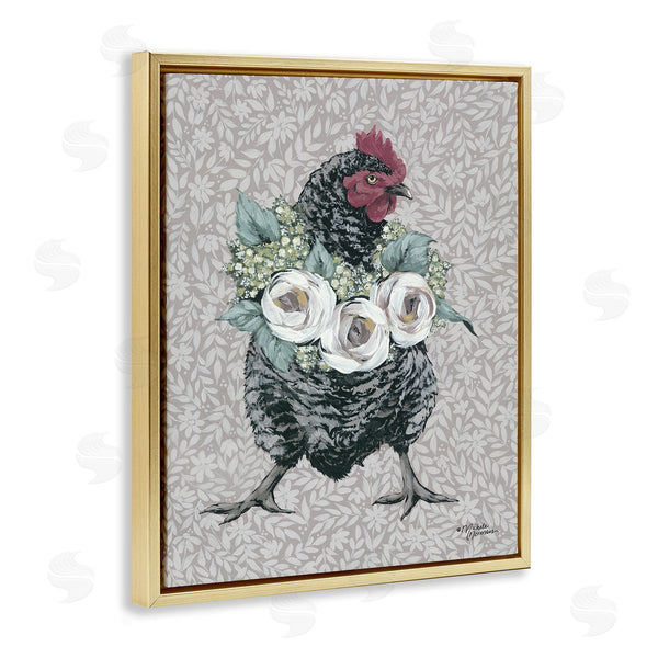 Stupell Industries Michele Norman | Floral Patterned Hen