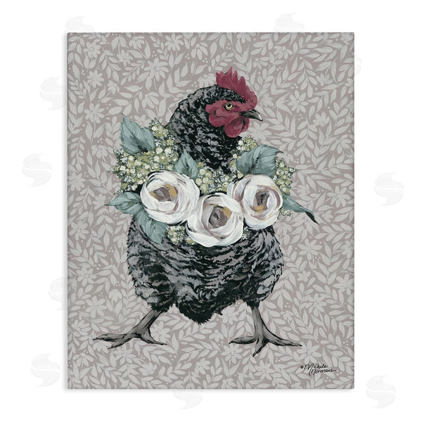 stupell industries Michele Norman | Floral Patterned Hen