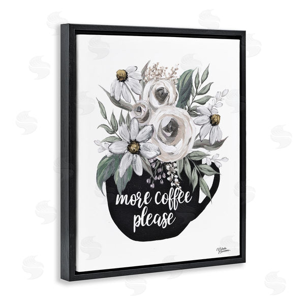 Stupell Industries Michele Norman | More Coffee Please Arrangement Wall Art