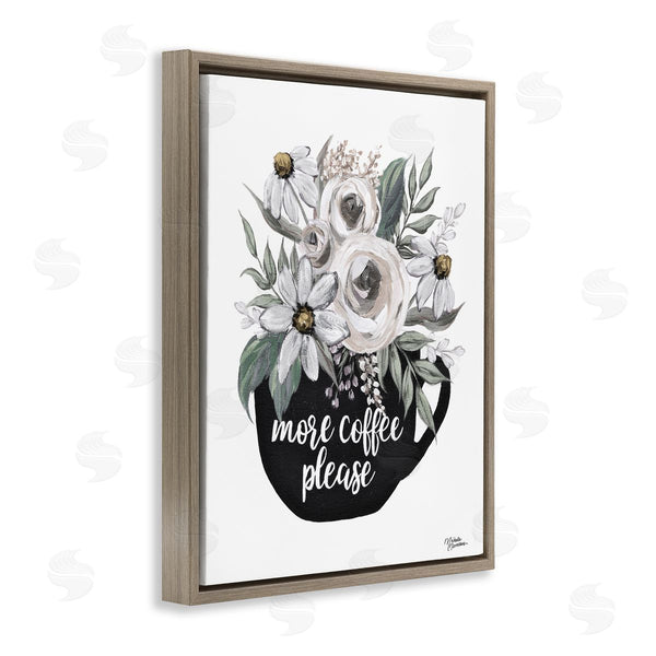Stupell Industries Michele Norman | More Coffee Please Arrangement Wall Art