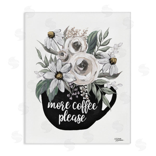 stupell industries Michele Norman | More Coffee Please Arrangement Wall Art
