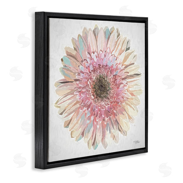 Stupell Industries Michele Norman | Round Daisy Petal Design Flower Blossom Illustration Wall Art