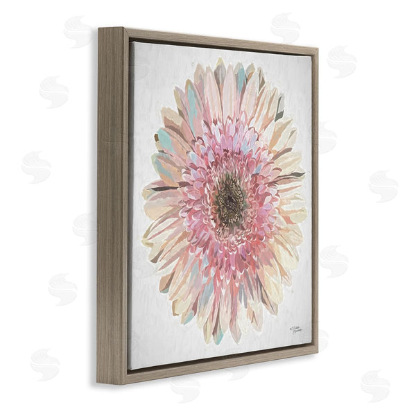 Stupell Industries Michele Norman | Round Daisy Petal Design Flower Blossom Illustration Wall Art