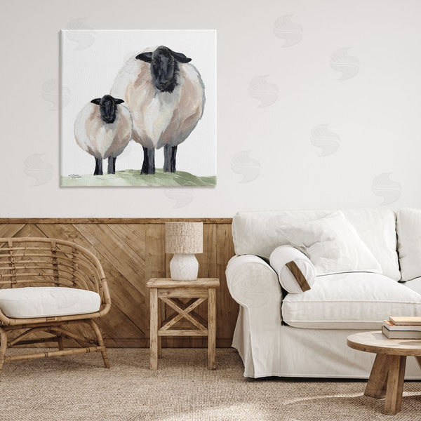 Stupell Industries Michele Norman | Sheep And Lamb Portrait Wall Art