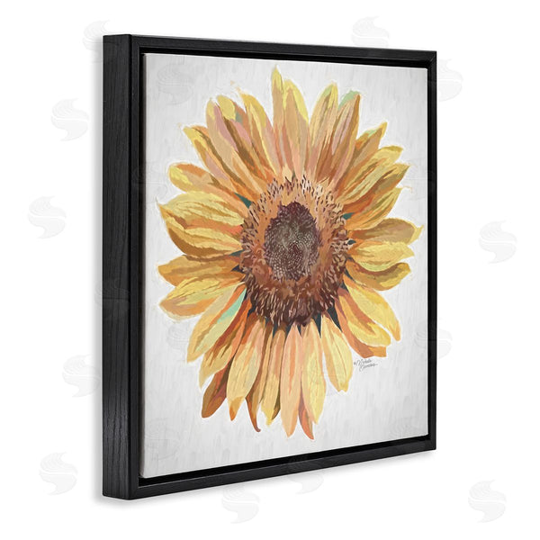 Stupell Industries Michele Norman | Vivid Yellow Sunflower Petals Aerial View Flower Wall Art