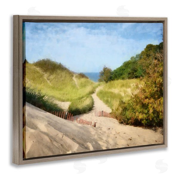 Stupell Industries Michelle Calkins | Sandy Summer Beach Path Wall Art
