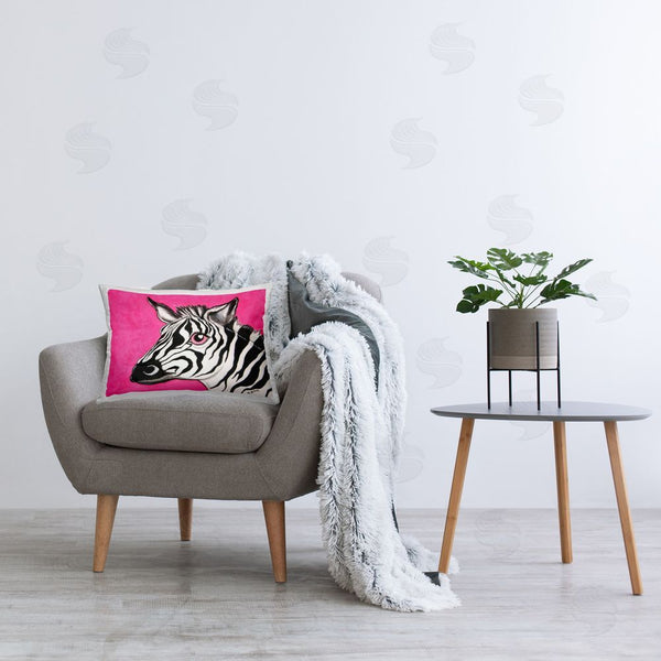 Stupell Industries Michelle Gilsey | Heart Eyes Zebra