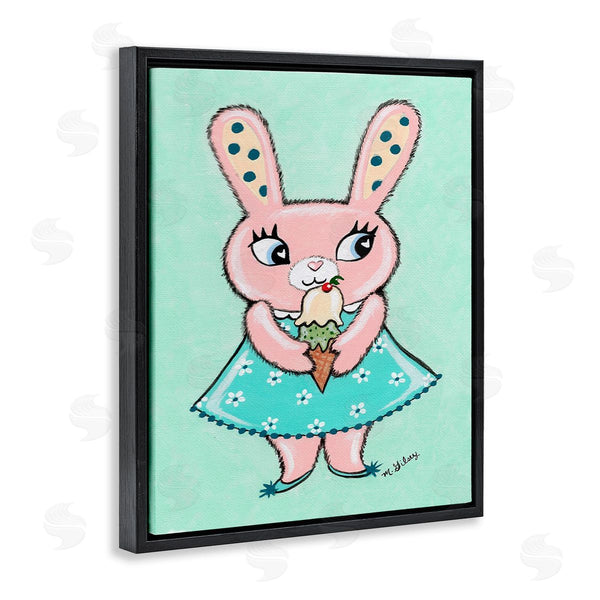 Stupell Industries Michelle Gilsey | Pastel Bunny & Ice Cream Wall Art