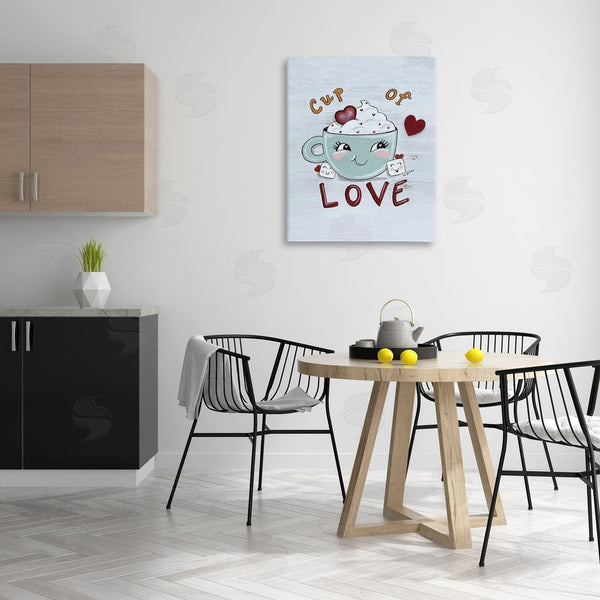 Stupell Industries Michelle Gilsey | Smiling Cup Of Love Wall Art