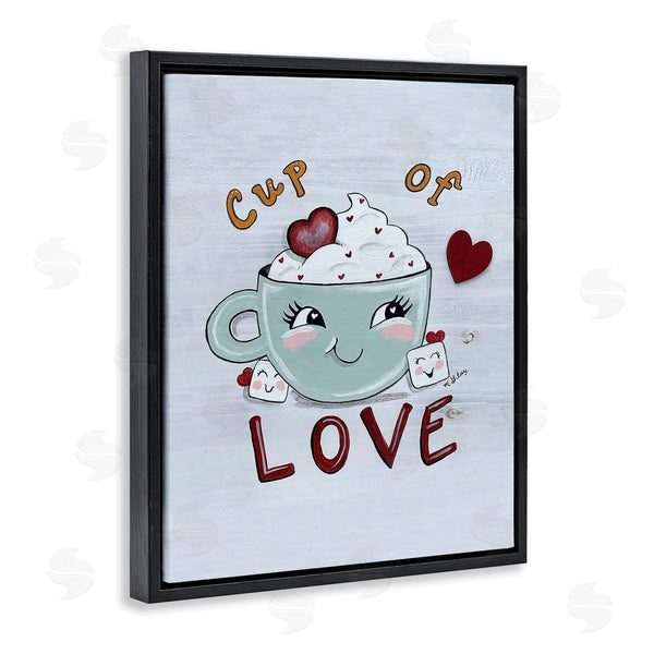 Stupell Industries Michelle Gilsey | Smiling Cup Of Love Wall Art