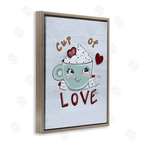Stupell Industries Michelle Gilsey | Smiling Cup Of Love Wall Art