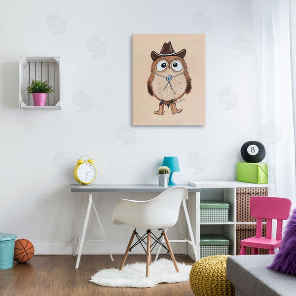 Stupell Industries Michelle Gilsey | Southwestern Cowboy Owl Wall Art