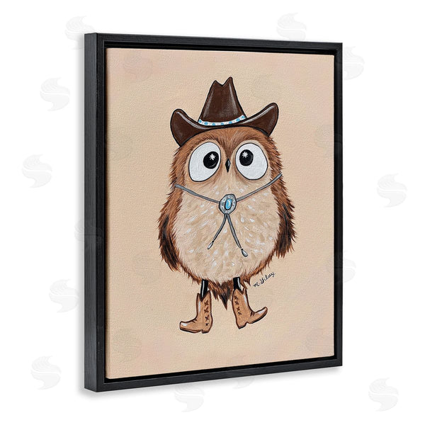 Stupell Industries Michelle Gilsey | Southwestern Cowboy Owl Wall Art