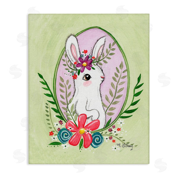 stupell industries Michelle Gilsey | Spring Bunny & Blossom Wall Art