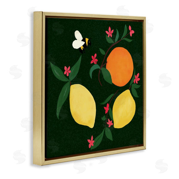 Stupell Industries Michelle Ingari Designs | Citrus & Bumble Bee