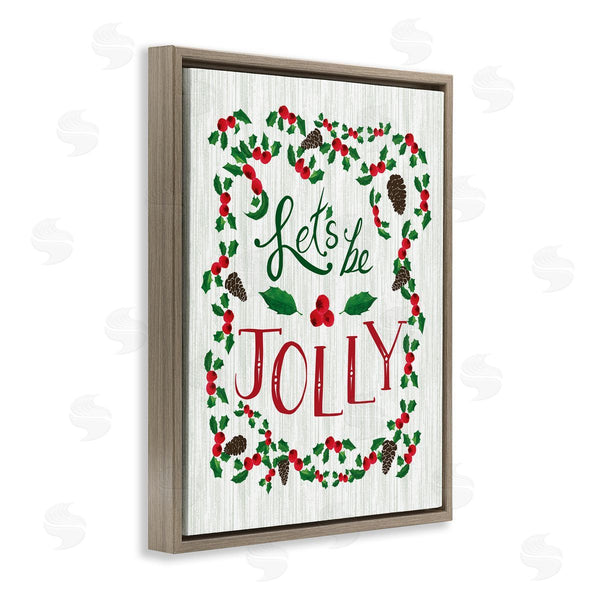 Stupell Industries Michelle Ingari Designs | Festive Let's Be Jolly