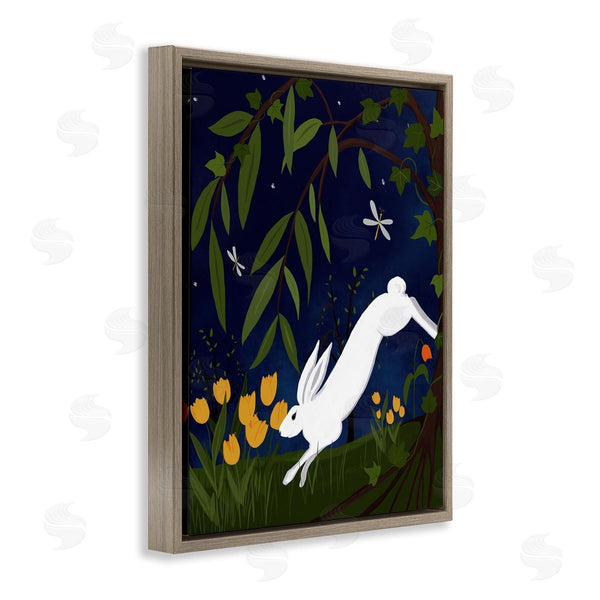 Stupell Industries Michelle Ingari Designs | Hare In Night Forest
