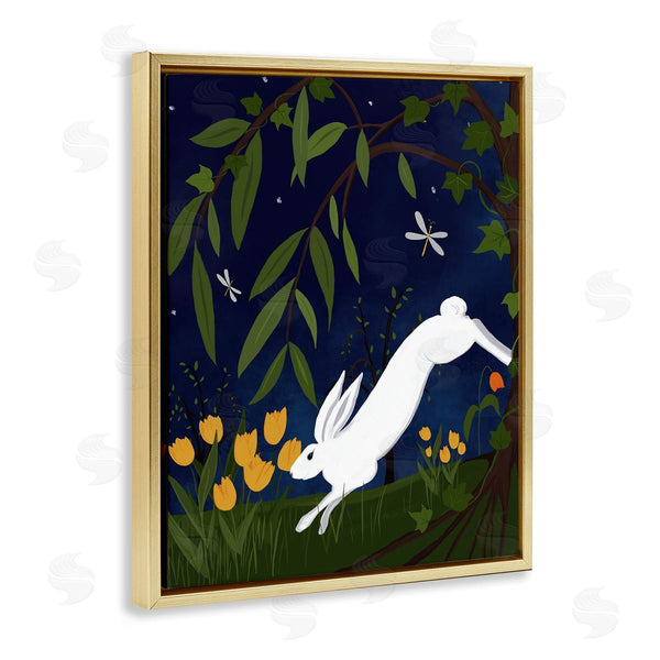 Stupell Industries Michelle Ingari Designs | Hare In Night Forest