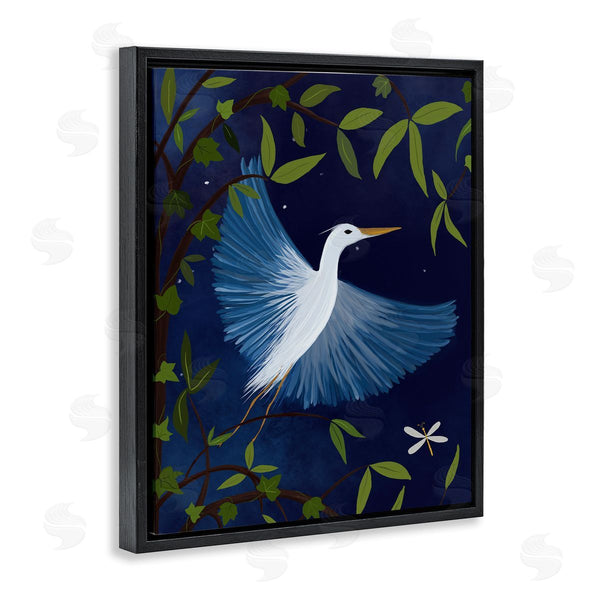 Stupell Industries Michelle Ingari Designs | Heron In Night Forest