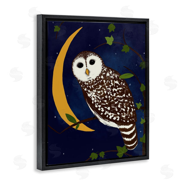 Stupell Industries Michelle Ingari Designs | Owl & Moon Forest