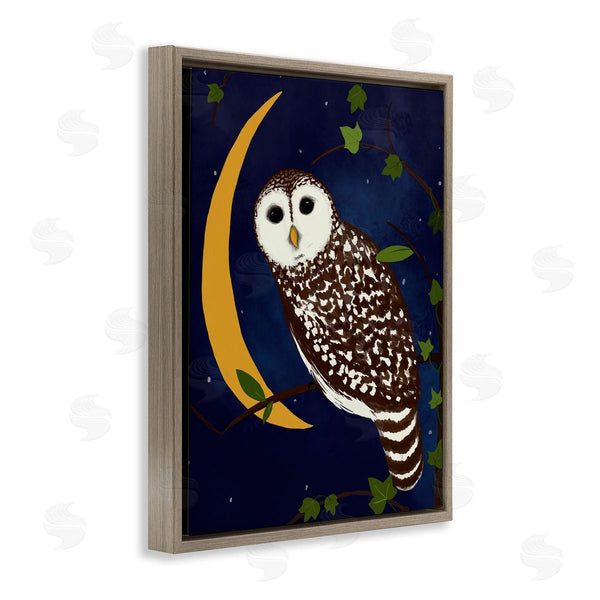 Stupell Industries Michelle Ingari Designs | Owl & Moon Forest