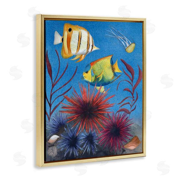Stupell Industries Michelle Ingari Designs | Seafaring Fish & Urchins