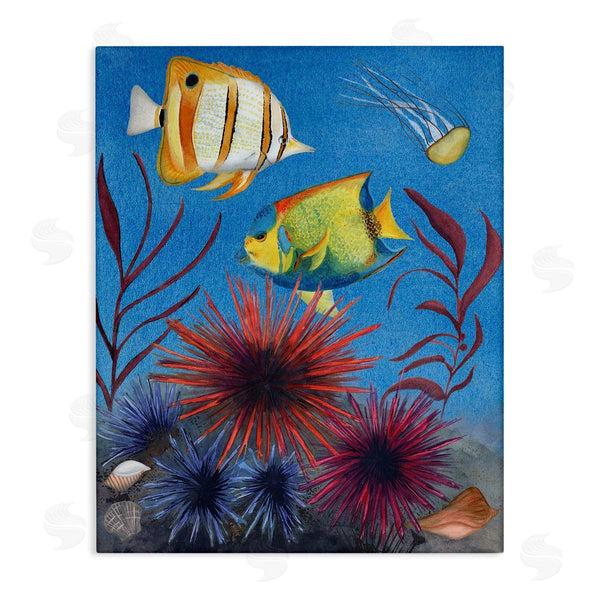 stupell industries Michelle Ingari Designs | Seafaring Fish & Urchins