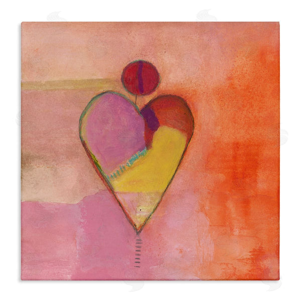 stupell industries Michelle Oppenheimer | Bold Heart Circle Pattern Wall Art