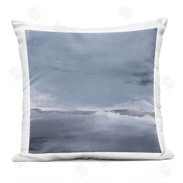Stupell Industries Michelle Oppenheimer | Cloudy Abstract Landscape Scene Printed Throw Pillow