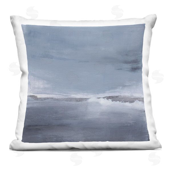 stupell industries Michelle Oppenheimer | Cloudy Abstract Landscape Scene Printed Throw Pillow