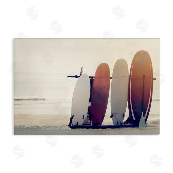 stupell industries Mike Calascibetta | Beach Surfboards Leaning