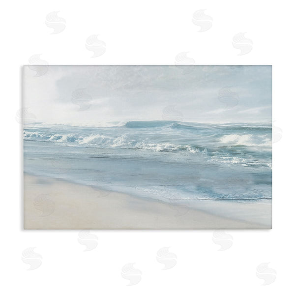 stupell industries Mike Calascibetta | Calm Blue Beach Waves