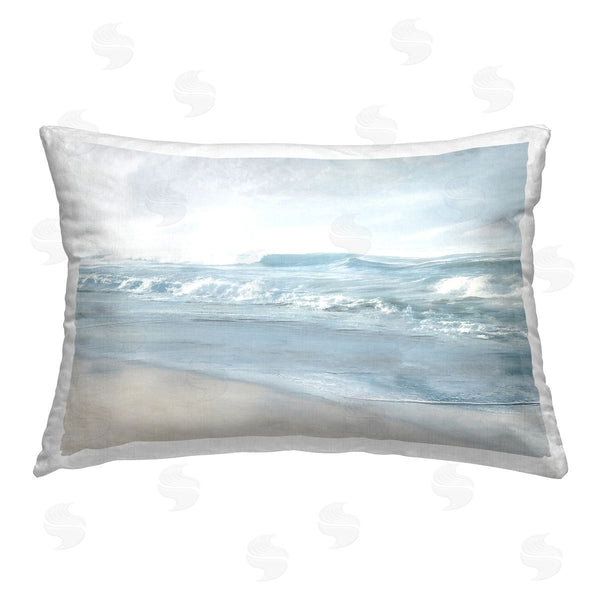 stupell industries Mike Calascibetta | Calm Blue Beach Waves