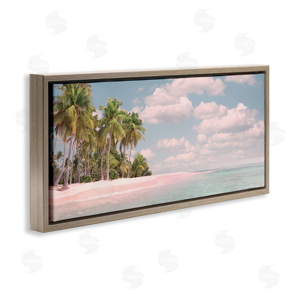 Stupell Industries Mike Calascibetta | Clear Water Tropical Beach Coast Wall Art