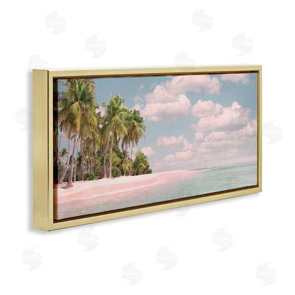 Stupell Industries Mike Calascibetta | Clear Water Tropical Beach Coast Wall Art
