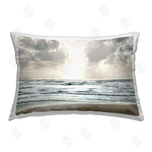 Stupell Industries Mike Calascibetta | Cloudy Sunlight Beach