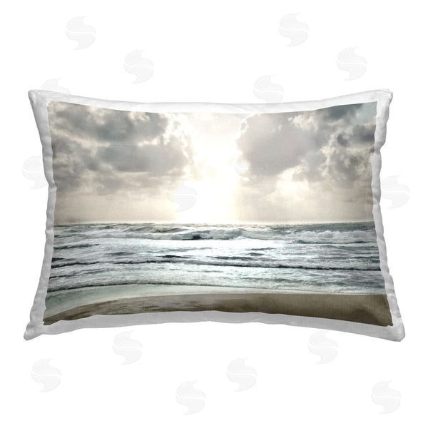 stupell industries Mike Calascibetta | Cloudy Sunlight Beach