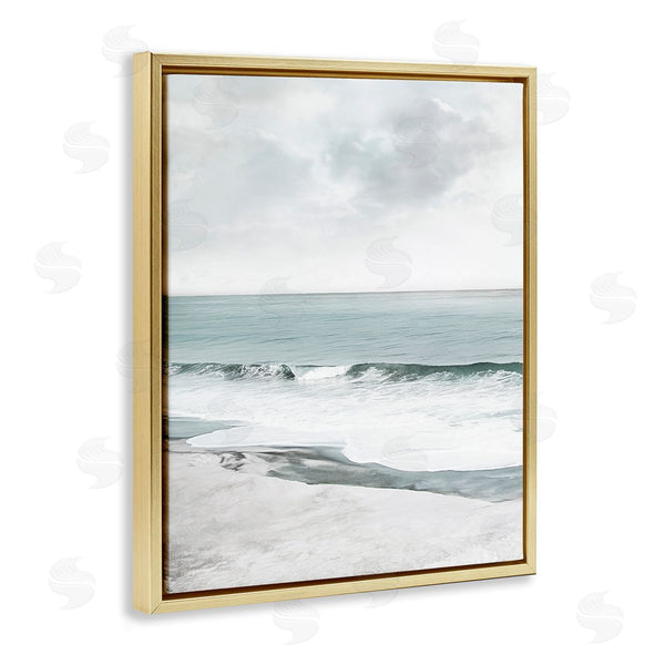Stupell Industries Mike Calascibetta | Curling Ocean Waves